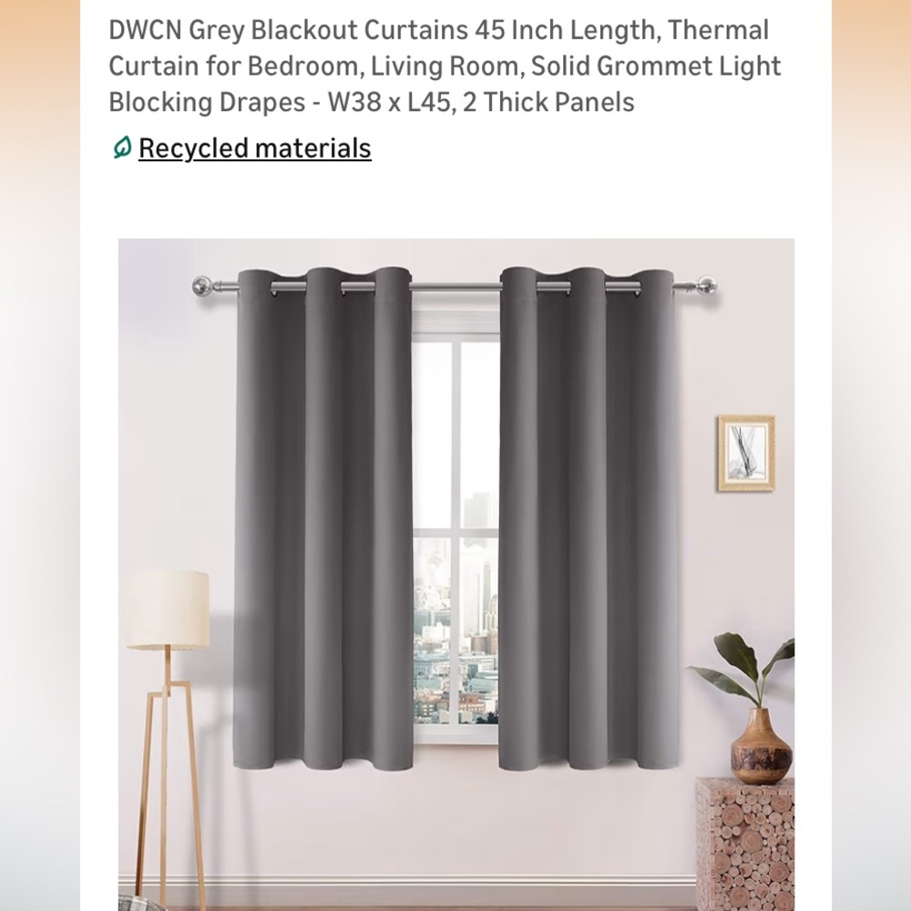 Elegant Gray Curtains